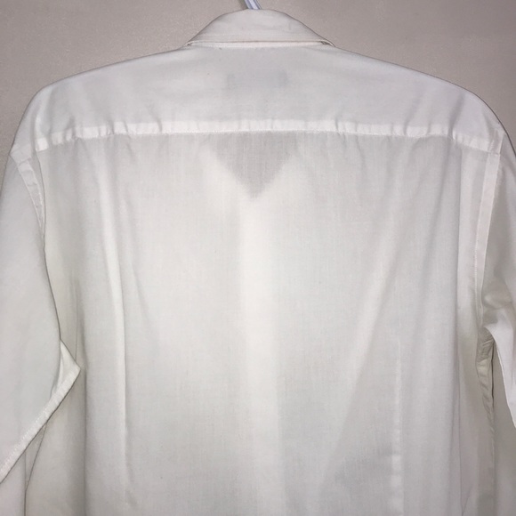 Peter England Classic White Buttoned Down Shirt - Picture 10 of 11